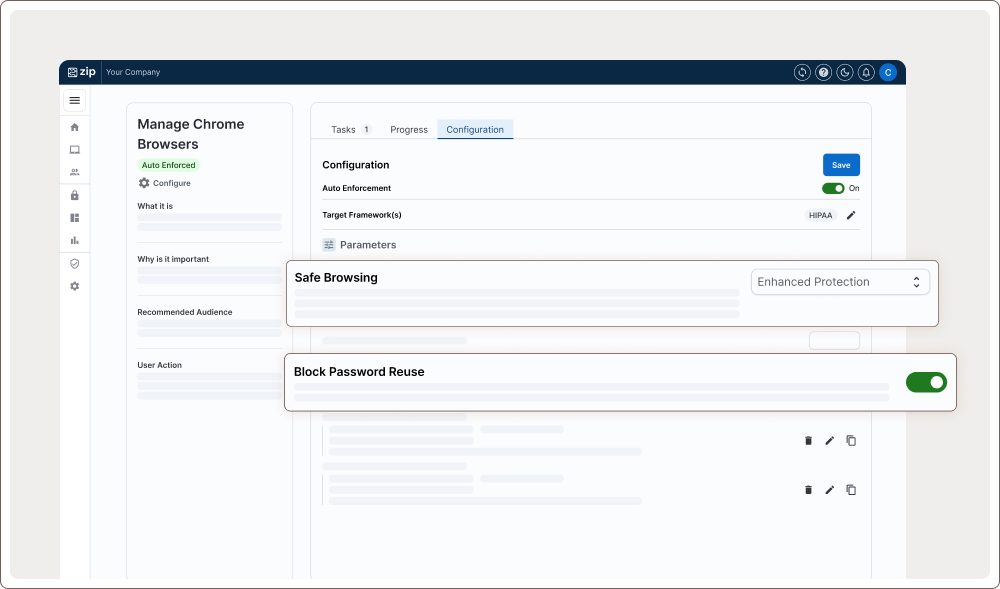 Chrome safe browsing parameters